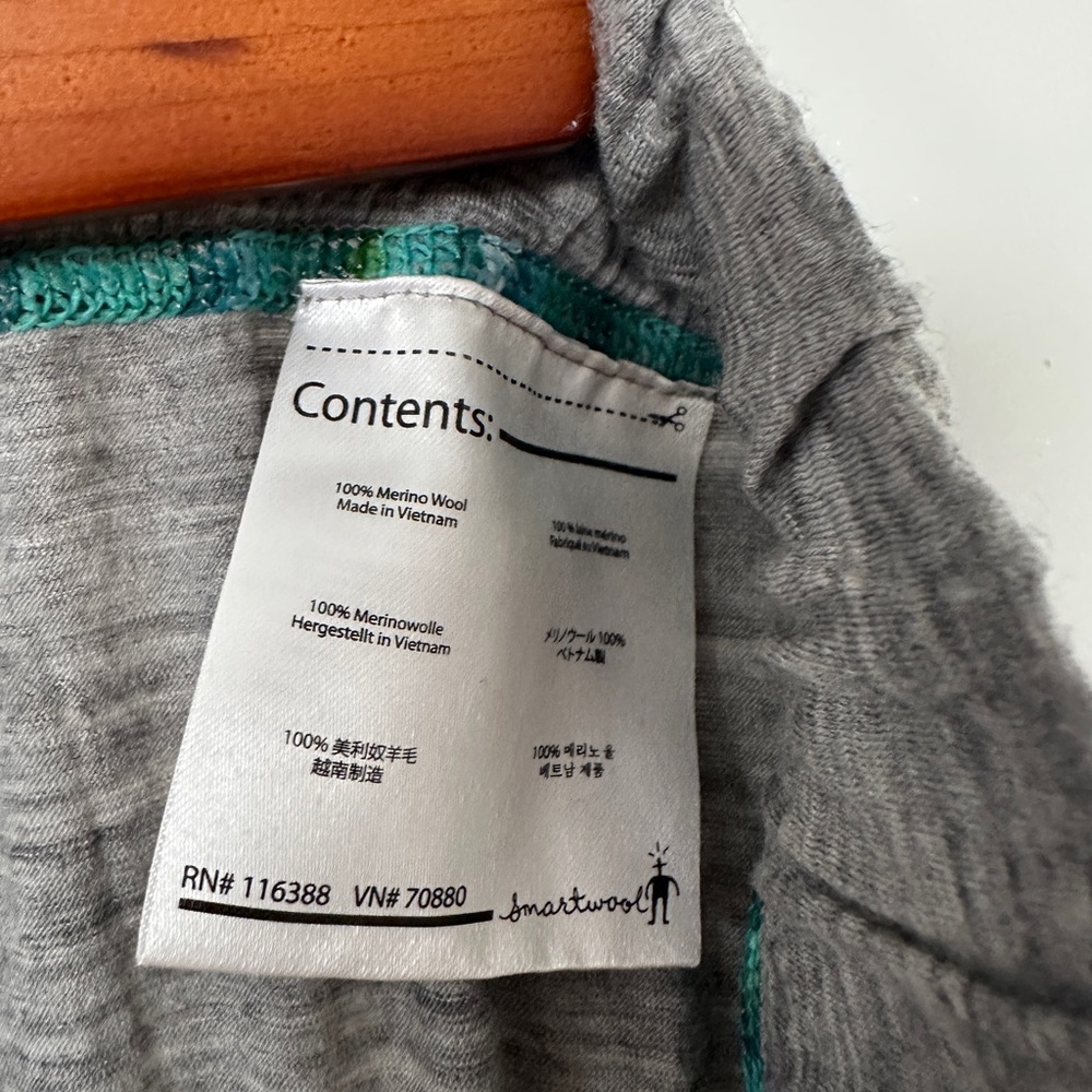 Smartwool Women’s Grey Baselayer Pants - Picture 2 of 5